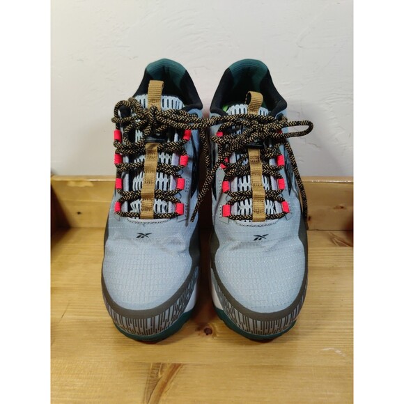 Reebok Nano X1 Adventure Work Gray Pink Athletic Shoes - Picture 4 of 13